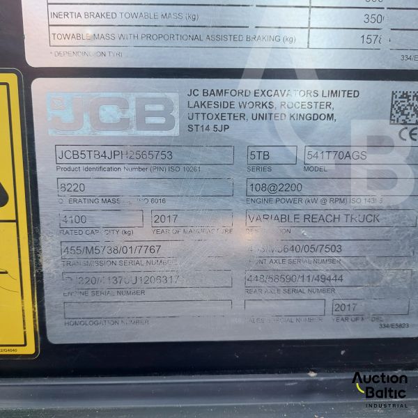 JCB 541-70 Agri Super