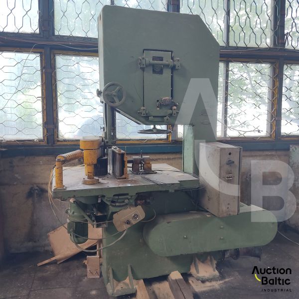 Band sawing machine (Juostinio pjovimo staklės)