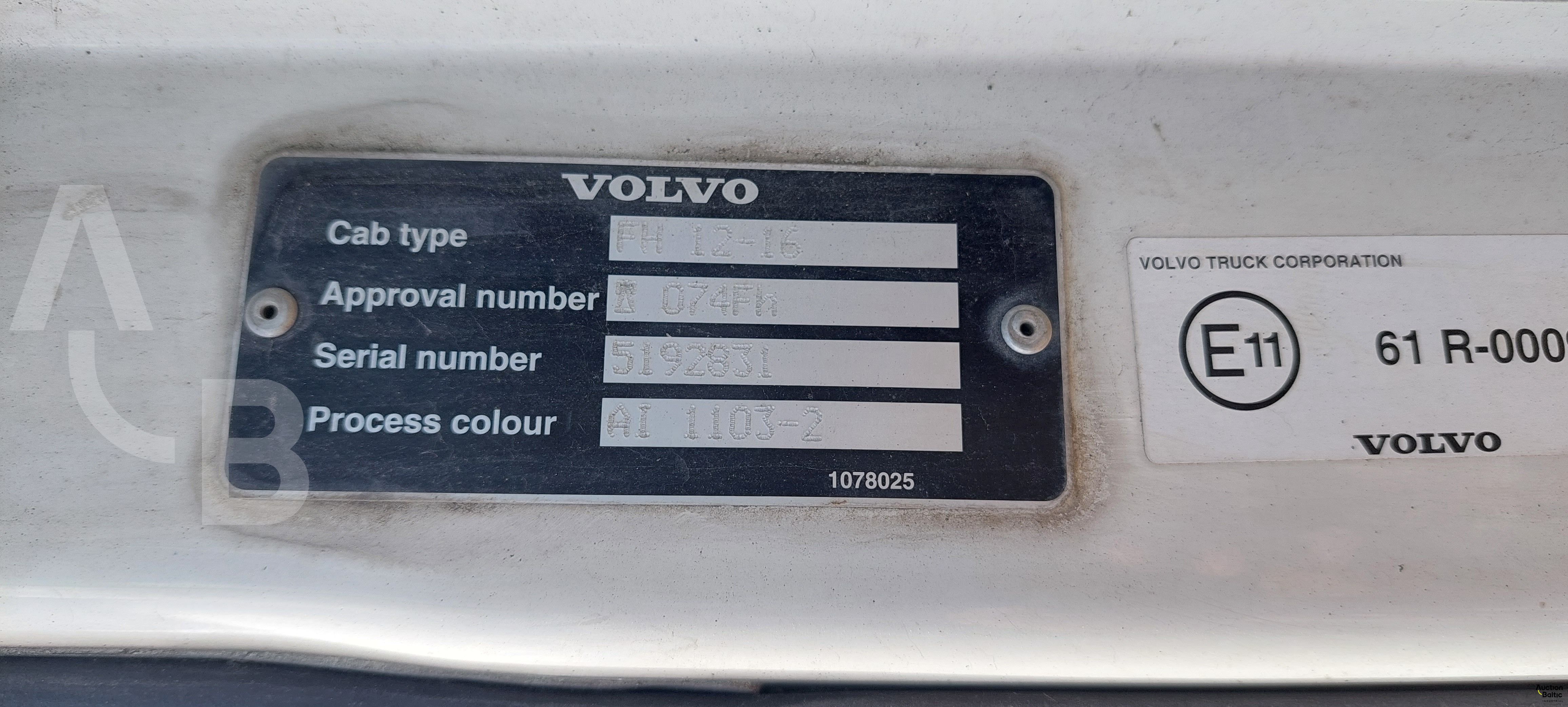 Volvo FH12 » Auction Baltic