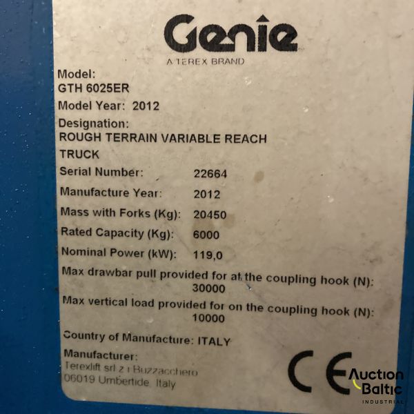 Genie GTH 6025ER
