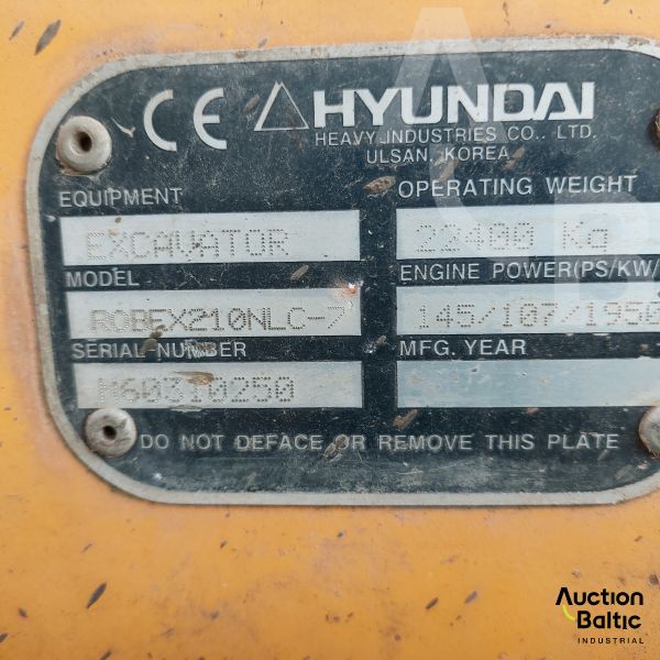Hyundai Robex 210 LC-7