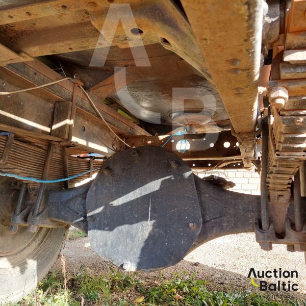 Trailer for transporting and watering water