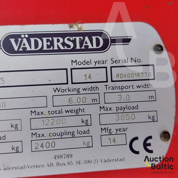 Väderstad RDA600S