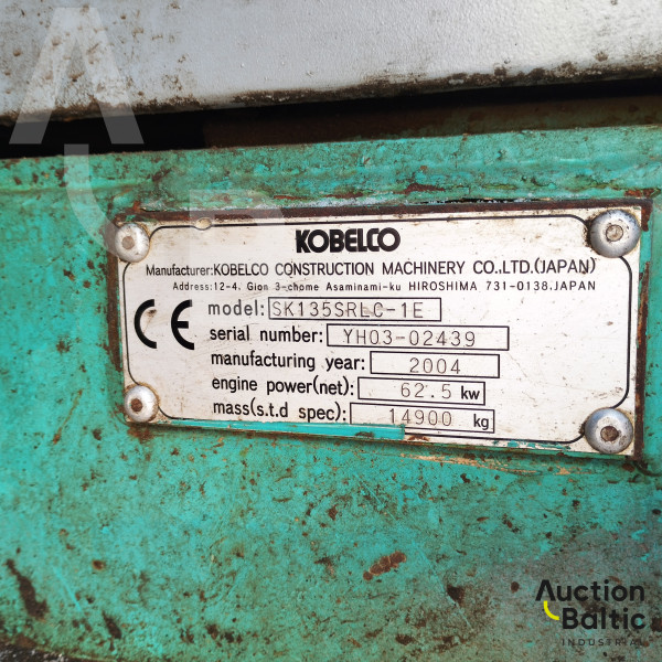 Kobelco SK 135 SR LC-1 E