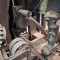 Board cutting machine (Dvipjūklės lentelių pjovimo staklės-Beikeris)