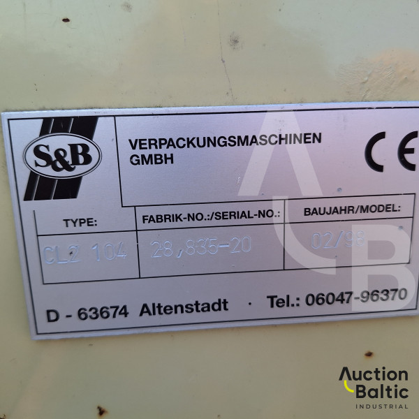 S&B Verpackungsmaschinen GmbH CL2 104