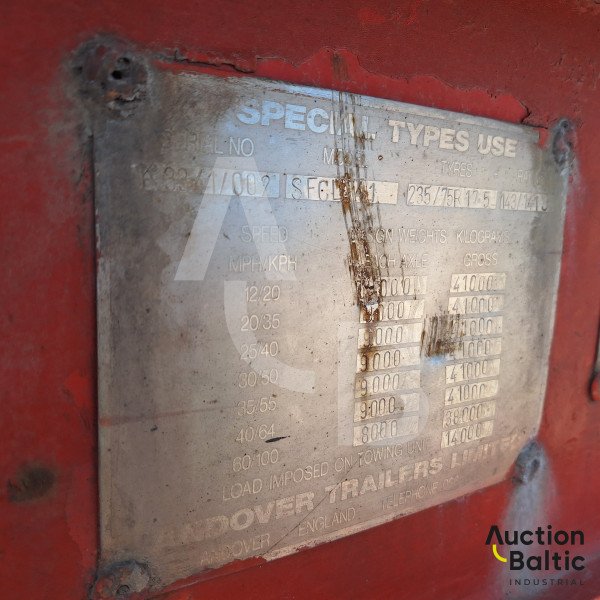 ANDOVER TRAILER SFCL41
