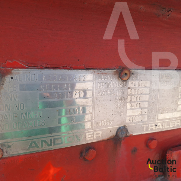 ANDOVER TRAILER SFCL41