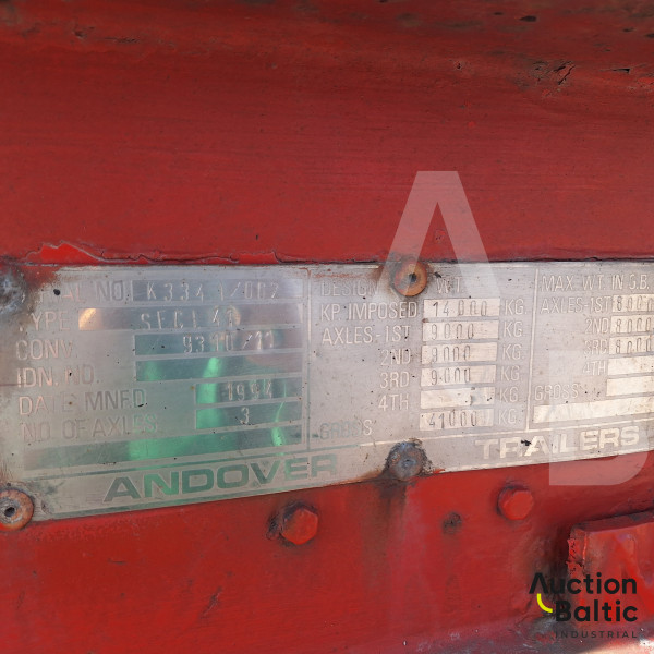 ANDOVER TRAILER SFCL41