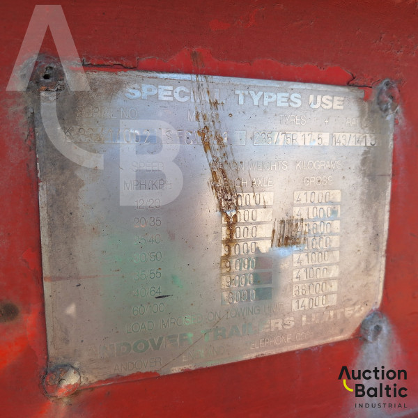 ANDOVER TRAILER SFCL41