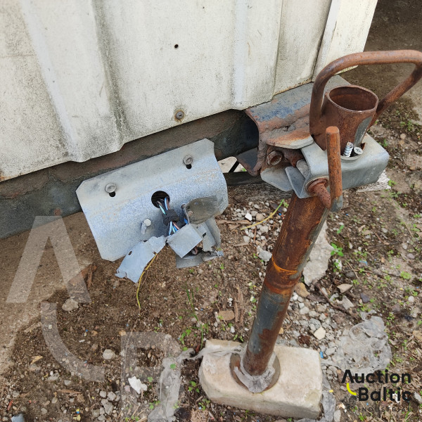 Construction trailer (Prikabinamas namelis)