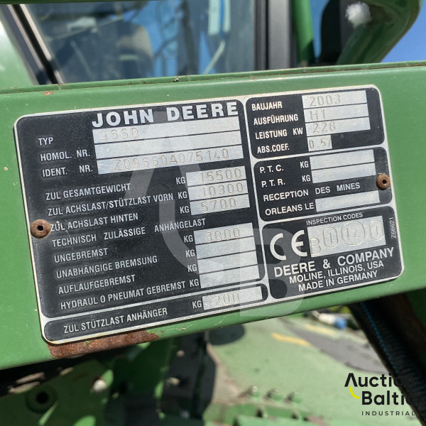 John Deere 9660 WTS