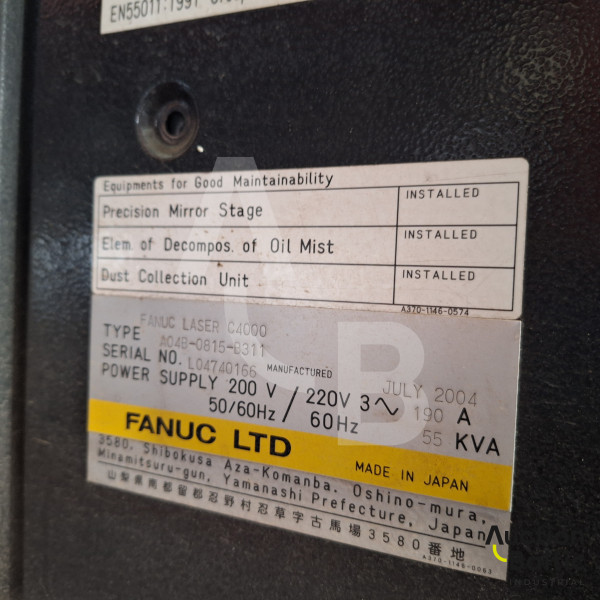 Amada 	F0-3015