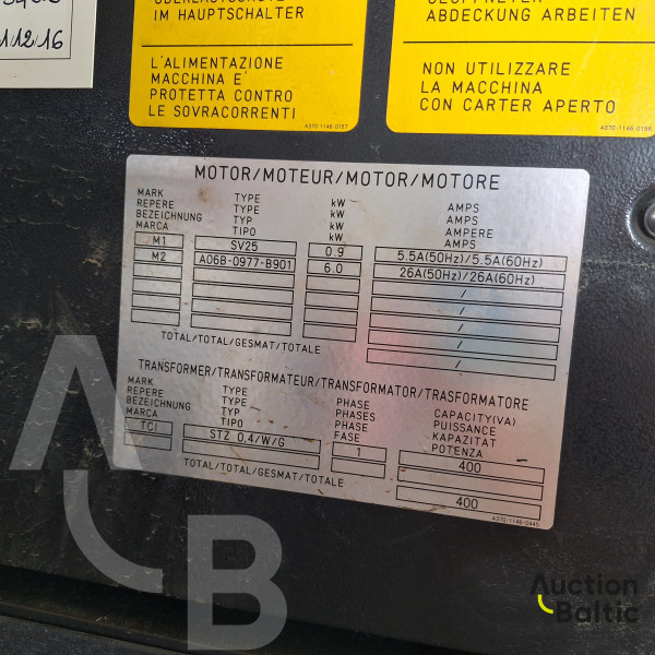 Amada 	F0-3015