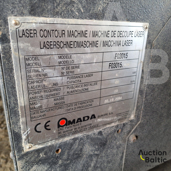 Amada 	F0-3015