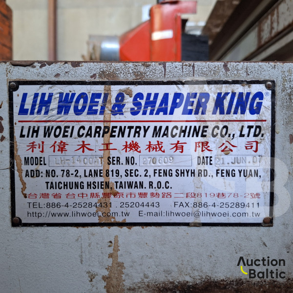 LIH WOEI & SHAPER KING LH-1400AT