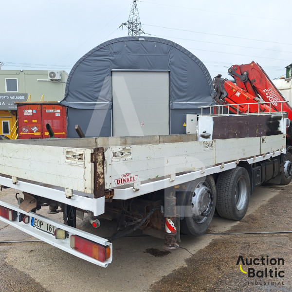 Scania R124 GB + FASSI F420 AXP.24
