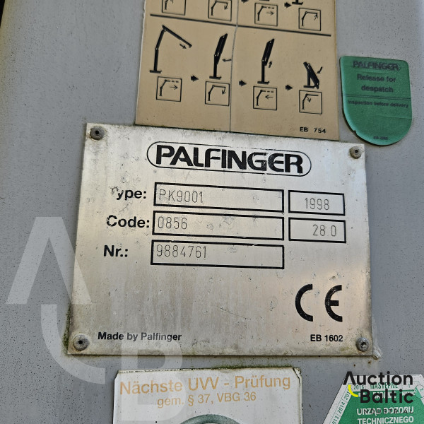 Mercedes-Benz 1831 L + Palfinger PK 9001 B + electric winch