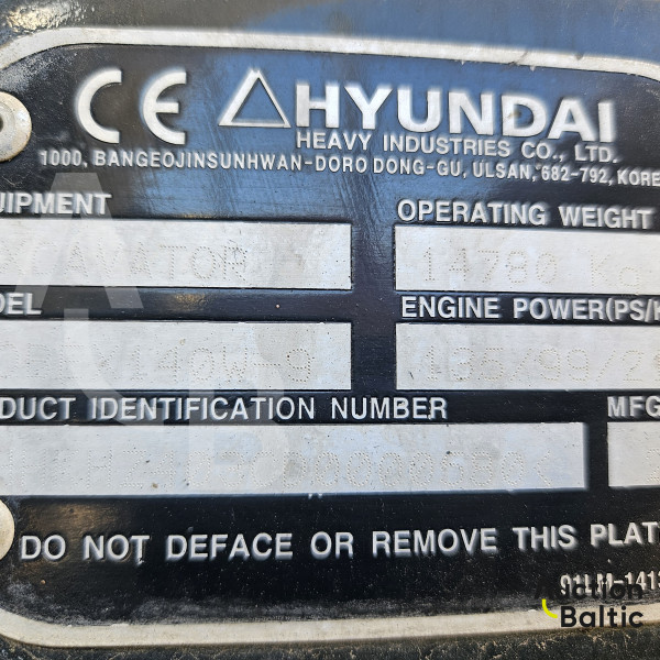Hyundai Robex 140 W-9