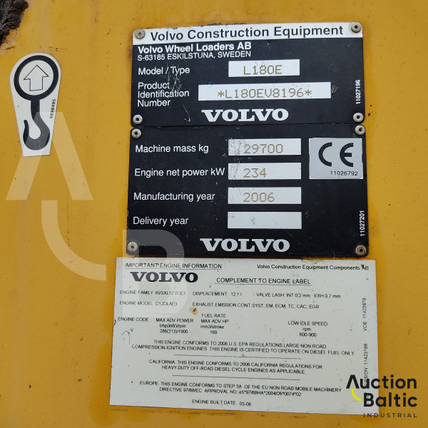 Volvo L 180 E