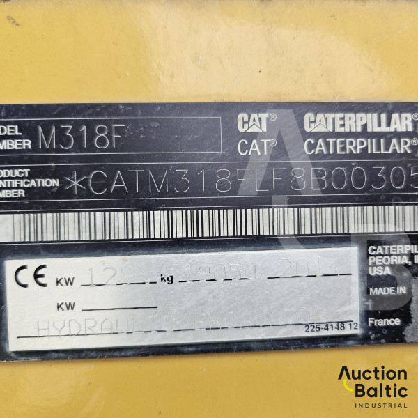 Caterpillar M 318F