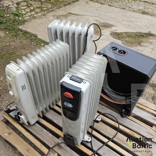 4 units of heaters (4 vienetai šildytuvų)