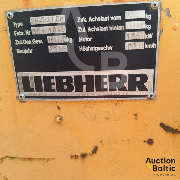 Liebherr PR - 731 CM
