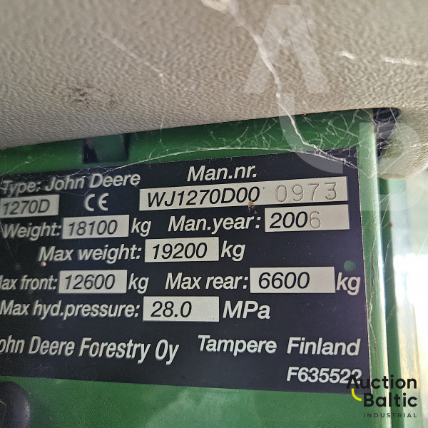 John Deere 1270 D
