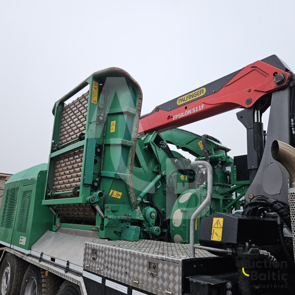 JENZ Chippertruck hybrid + MAN TGS35.510