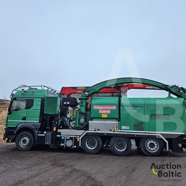 JENZ Chippertruck hybrid + MAN TGS35.510