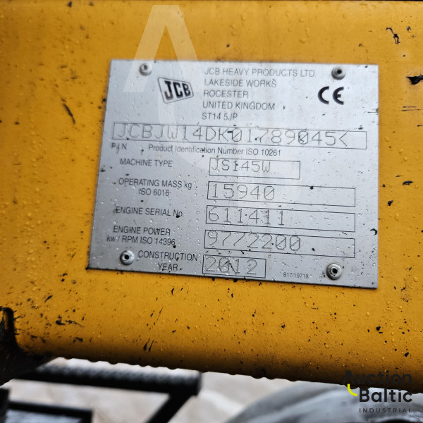 JCB JS 145 W