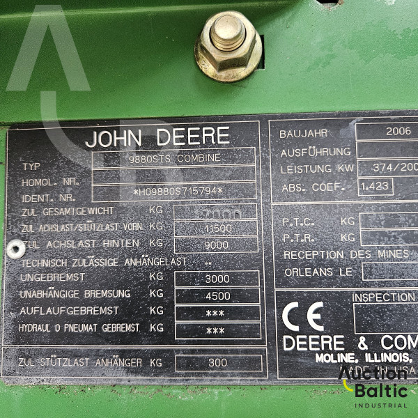 John Deere 9880 i STS