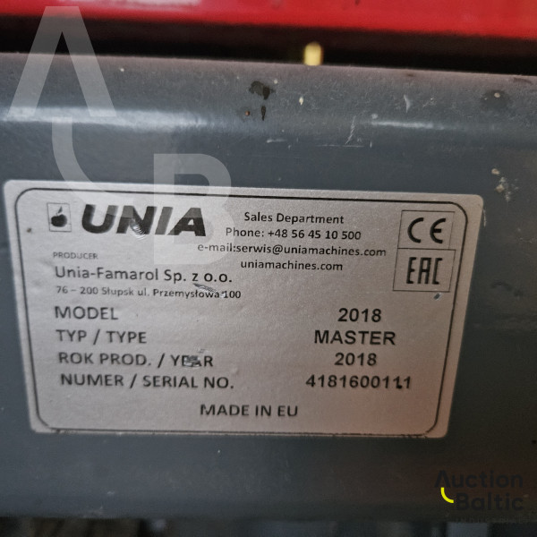 Unia Master 2018