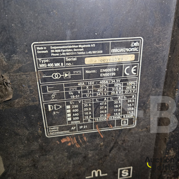 Migatronic MIG 405 MK II