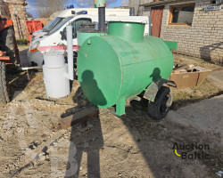 Trailer with tank