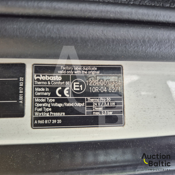 Mercedes-Benz Actros 1845 + KAESSBOHRER APT 012