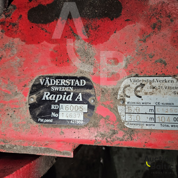 Väderstad RapidA600S