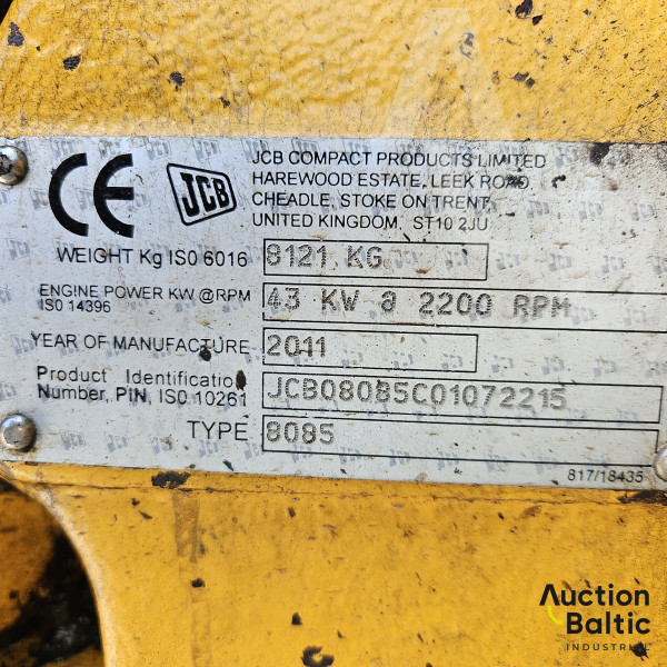 JCB 8085