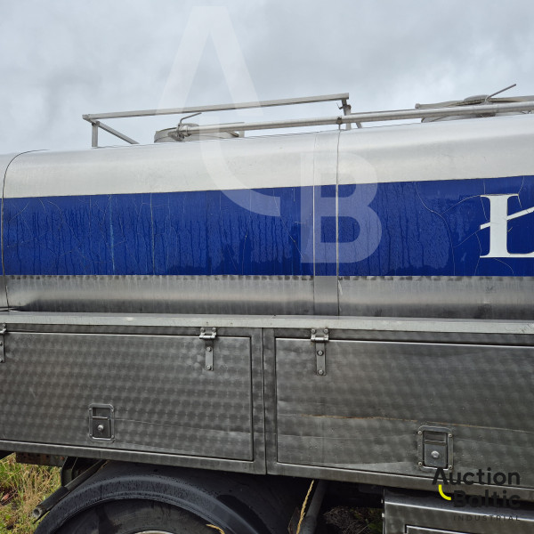 Volvo with milk tank