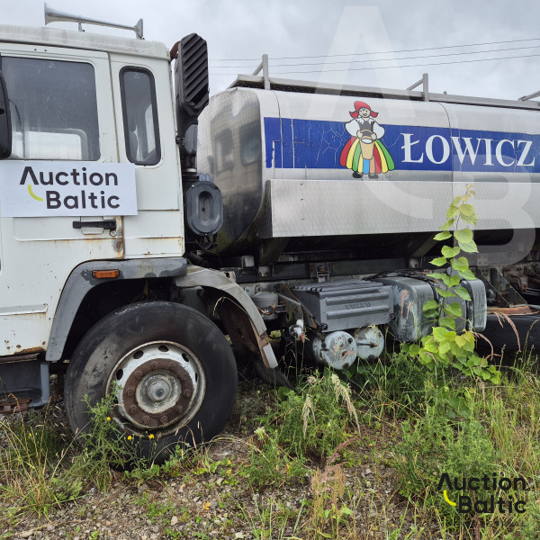 Volvo with milk tank