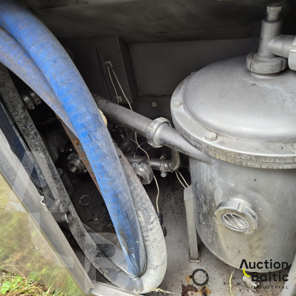 Volvo with milk tank