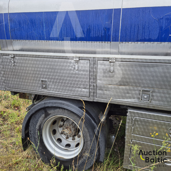 Volvo with milk tank