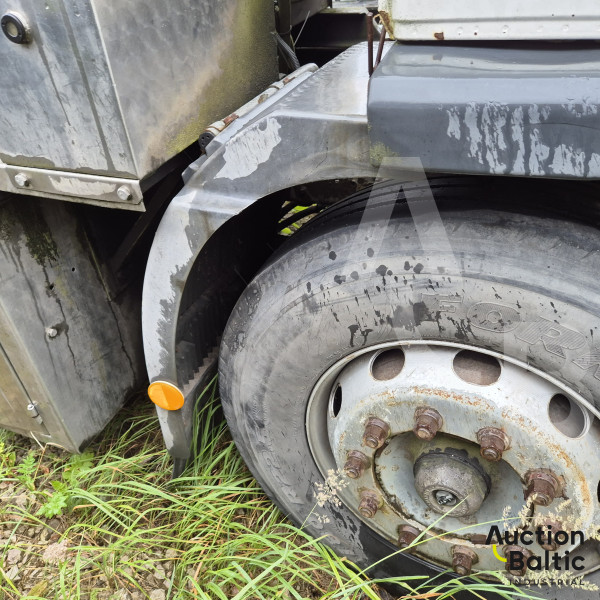 Volvo with milk tank