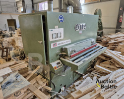 Wide wood polishing machine