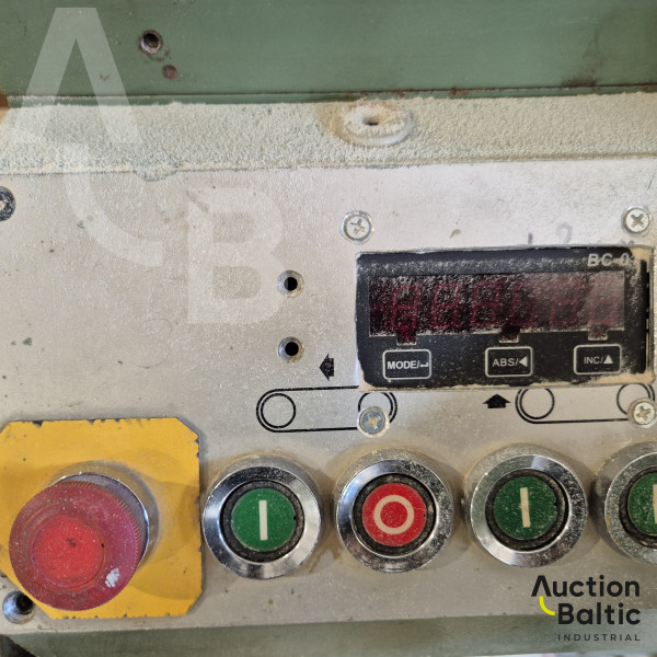 Wide wood polishing machine