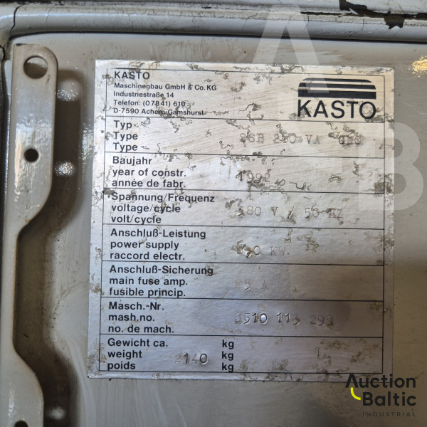 Kasto S6B 260 VA CNC
