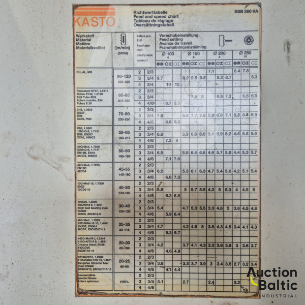 Kasto S6B 260 VA CNC