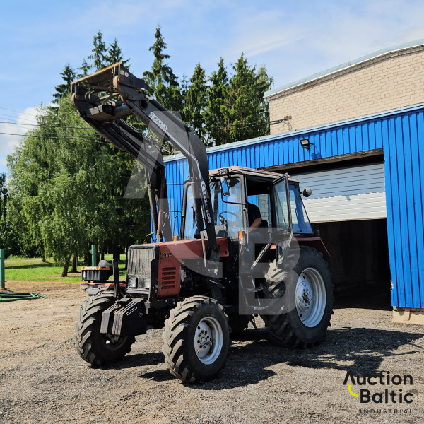 Belarus MTZ 952 +  Quicke Q760