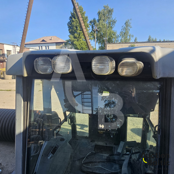 Backhoe loader cabin