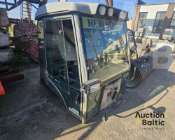 Backhoe loader cabin